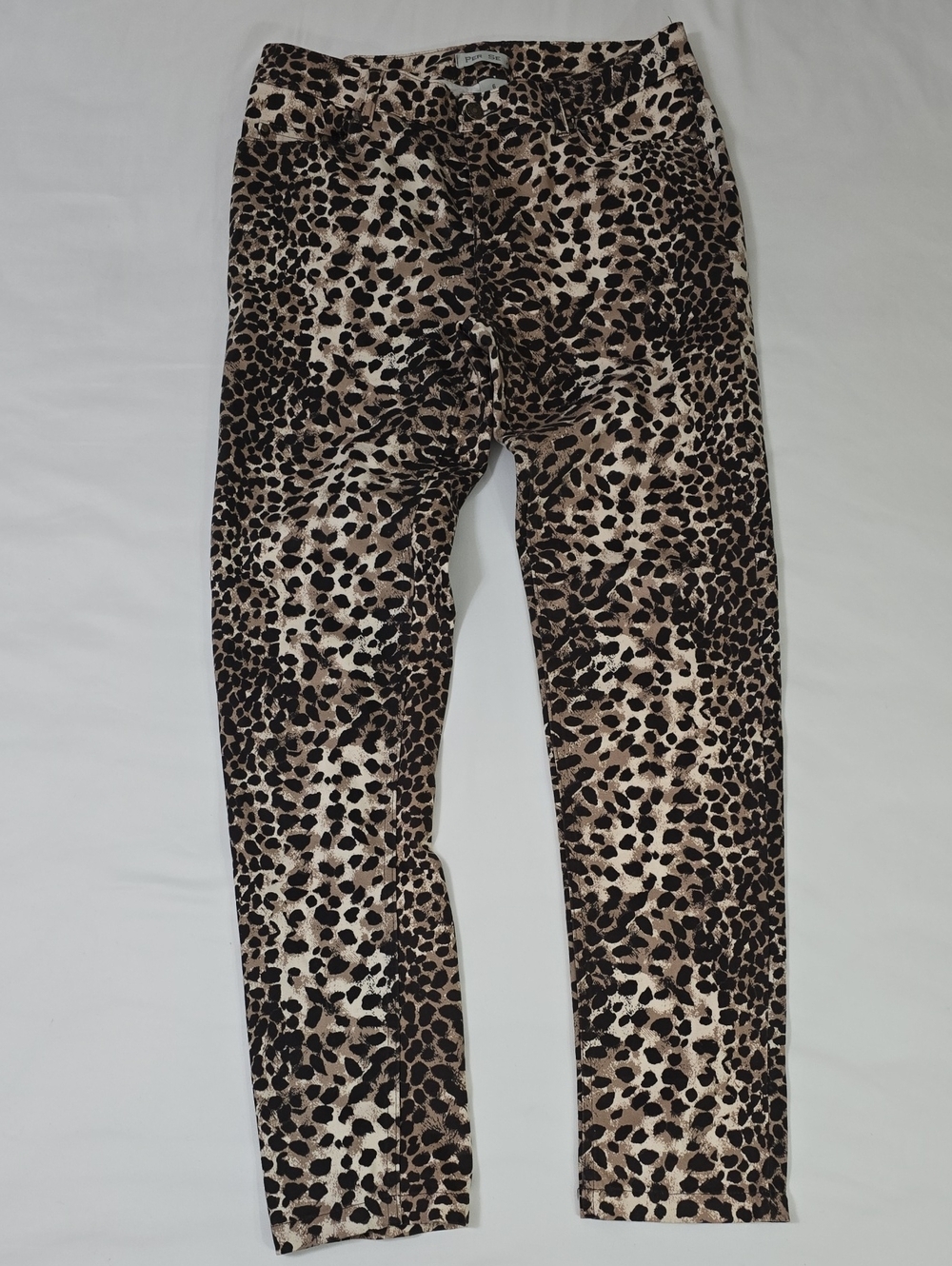 Per Se Leopard Print Women's Pant Size 6 - Brown & Black NWOT